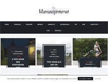 Tablet Screenshot of mamasopinternet.nl